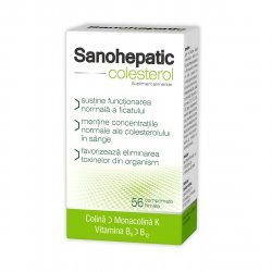 ZDROVIT SANOHEPATIC COLESTEROL 56CPR FILMATE image