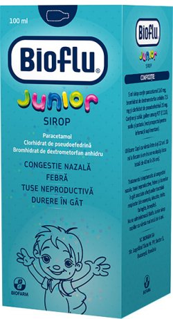 BIOFLU JUNIOR SIROP 100ML image