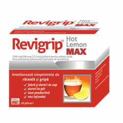 REVIGRIP HOT LEMON MAX 10PLICURI image