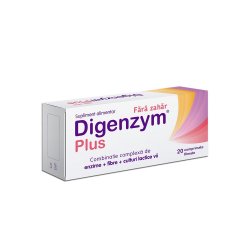 DIGENZYM PLUS FARA ZAHAR 20CPR FILMATE image