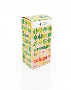 GREEN SUGAR INSTANT TEA + COLAGEN 10STICK-URI image