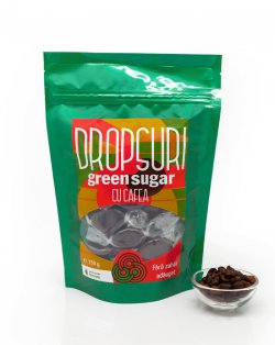 GREEN SUGAR DROPSURI CU CAFEA 150G image