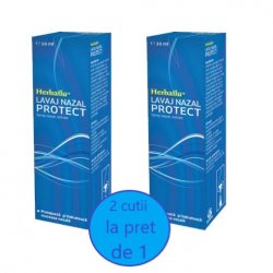 HERBAFLU LAVAJ NAZAL PROTECT 10ML 2 CUTII LA PRET DE 1 image