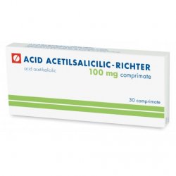 RICHTER ACID ACETILSALICILIC 100MG X 30CPR image