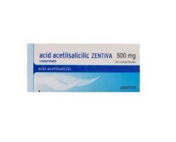 ZENTIVA ACID ACETILSALICILIC 500MG X 20CPR image