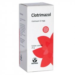 BIOFARM CLOTRIMAZOL 10MG/G SOLUTIE CUTANATA 25G image