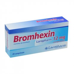 LAROPHARM BROMHEXIN 12MG X 20CPR image