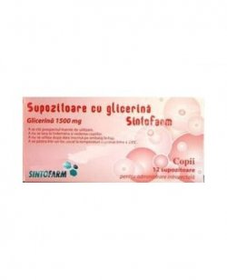 SINTOFARM SUPOZITOARE GLICERINA COPII 12BUC  image