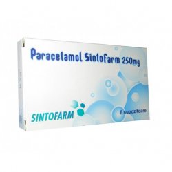 SINTOFARM PARACETAMOL 250MG SUPOZITOARE 6BUC image