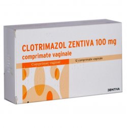 ZENTIVA CLOTRIMAZOL 100MG X 12CPR VAGINALE image