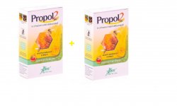 ABOCA PROPOL 2 EMF COPII AROMA CAPSUNI SI MIERE 45TBL 1+1 CADOU image