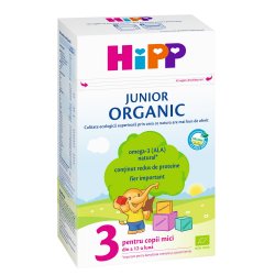 HIPP 3 JR ORGANIC LAPTE DE CRESTERE 500G image