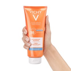 VICHY CAPITAL SOLEIL LAPTE HIDRATANT FATA SI CORP FAMILY SPF30 X 300ML image