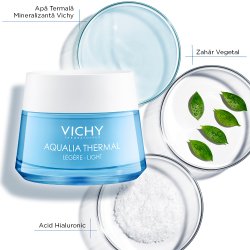 VICHY AQUALIA THERMAL CREMA REHIDRATANTA PENTRU TEN NORMAL 50ML image