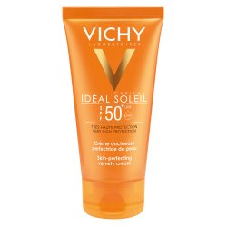 VICHY IDEAL SOLEIL CREMA ONCTUOASA ACTIUNE UNIFORMIZARE TEN SPF50+ X 50ML image