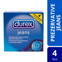 DUREX JEANS PREZERVATIV 4BUC image