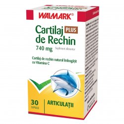 WALMARK CARTILAJ RECHIN 740MG + VITAMINA C 30CPS  image