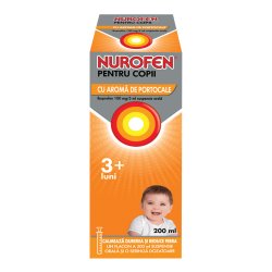 NUROFEN COPII 3LUNI+ PORTOCALE SIROP 200ML image