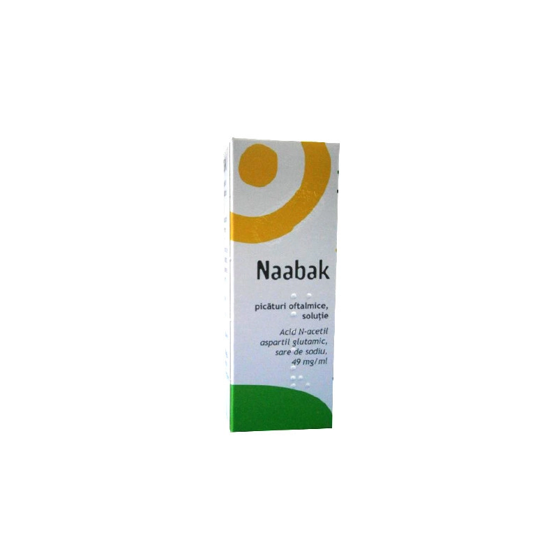 NAABAK 49MG/ML PICATURI OFTALMICE 10ML image