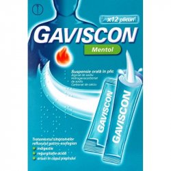 GAVISCON MENTOL SUSPENSIE ORALA 12PLICURI X 10ML image