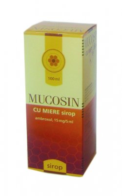 MUCOSIN CU MIERE 15MG/5ML SIROP 100ML image