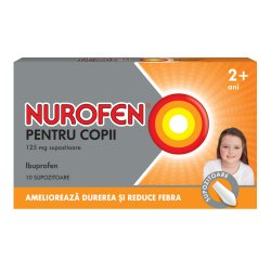 NUROFEN COPII 125MG SUPOZITOARE 10BUC image