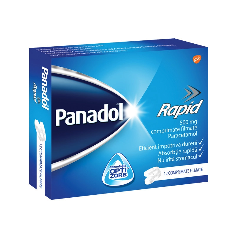 PANADOL RAPID 500MG X 12CPR FILMATE image