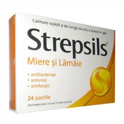 STREPSILS MIERE + LAMAIE 24PASTILE image