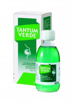 TANTUM VERDE 0.15% SOLUTIE PENTRU GARGARISME 240ML image