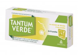 TANTUM VERDE CU AROMA DE LAMAIE 20PASTILE image