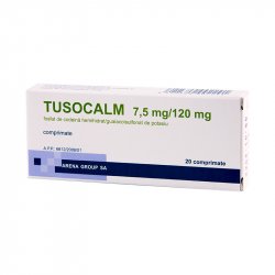 TUSOCALM 7.5MG/120MG X 20CPR image