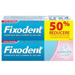 FIXODENT ORIGINAL DUO PACK CREMA ADEZIVA 94G image