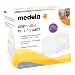 MEDELA TAMPOANE ANTISCURGERE PENTRU SAN DE UNICA FOLOSINTA 30BUC image