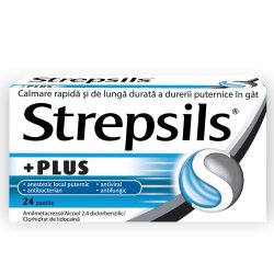 STREPSILS PLUS 24PASTILE image