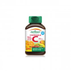 JAMIESON 2883 VITAMINA C MIX 3 AROME 500 MG X 120CPR MASTICABILE image