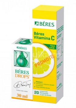 BERES DROPS PICATURI ORALE 30ML + VITAMINA C 20CPR EFERVESCENTE image