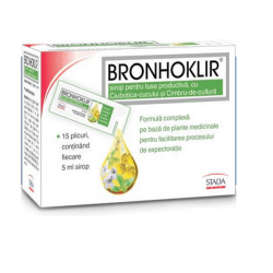 BRONHOKLIR TUSE PRODUCTIVA SIROP 15PLICURI X 5ML image