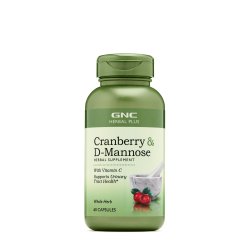 GNC CRANBERRY & D-MANNOSE 60CPS image