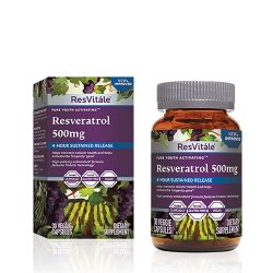 GNC RESVERATROL 500MG X 30CPS image