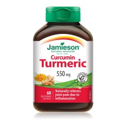 JAMIESON 7889 CURCUMIN TURMERIC 550MG X 60CPS image