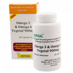 HOFIGAL OMEGA-3 SI OMEGA-6 VEGETAL 900MG X 40CPS MOI image