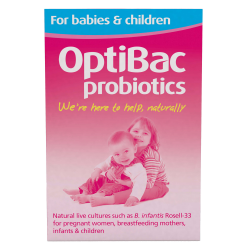 OPTIBAC 284 PROBIOTIC COPII SI SUGARI 30PLICURI + 10PLICURI CADOU image