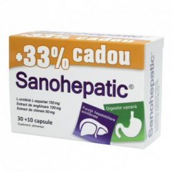 ZDROVIT SANOHEPATIC 30CPS + PROMO 33% CADOU image