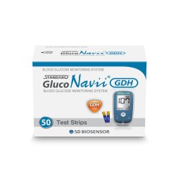 GLUCO NAVII GDH TESTE GLUCOMETRU 50BUC image