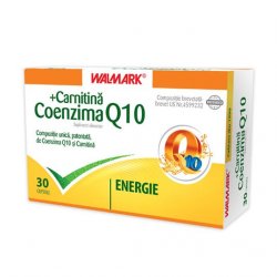 WALMARK COENZIMA Q10 + CARNITINA 30CPS image