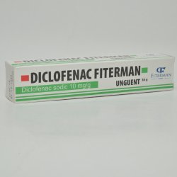 FITERMAN DICLOFENAC 10MG/G UNGUENT 35G image