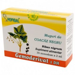 HOFIGAL MUGURI COACAZ NEGRU GEMODERIVAT 30MONODOZE X 2ML image