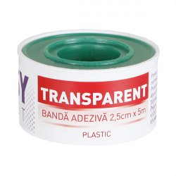 EASYPLAST BANDA ADEZIVA TRANSPARENT 5M X 2.5CM image