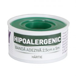 EASYPLAST BANDA ADEZIVA HIPOALERGNICA 5M X 2.5CM image