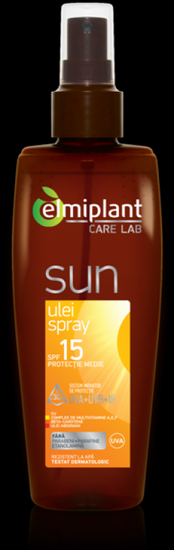 ELMIPLANT CARE LAB SUN ULEI SPRAY SPF15 150ML image